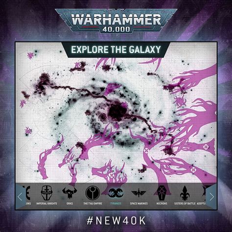 Galactic Cartography Sighted on the Warhammer .